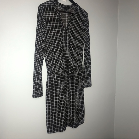Banana Republic Dress Black and White Small. - Picture 5 of 12